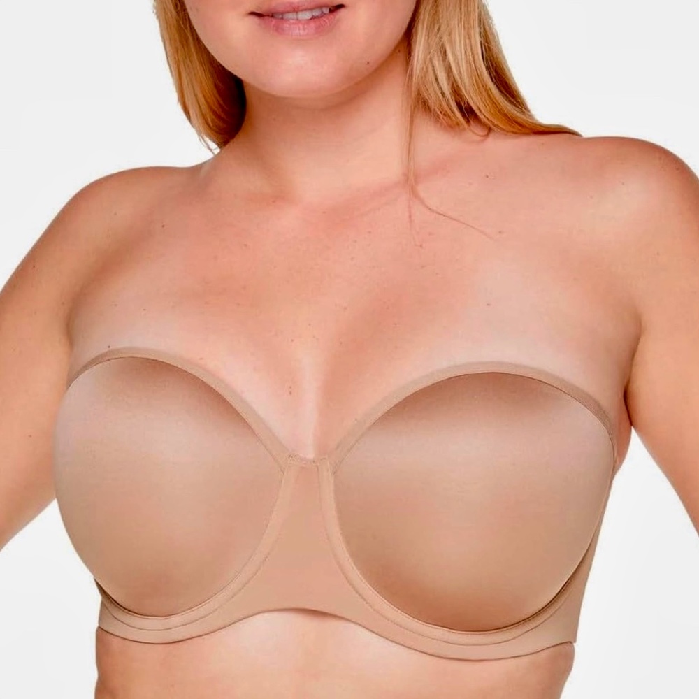 NWT ThirdLove Classic Strapless Bra High Support That Never Falls Down, No-Slip